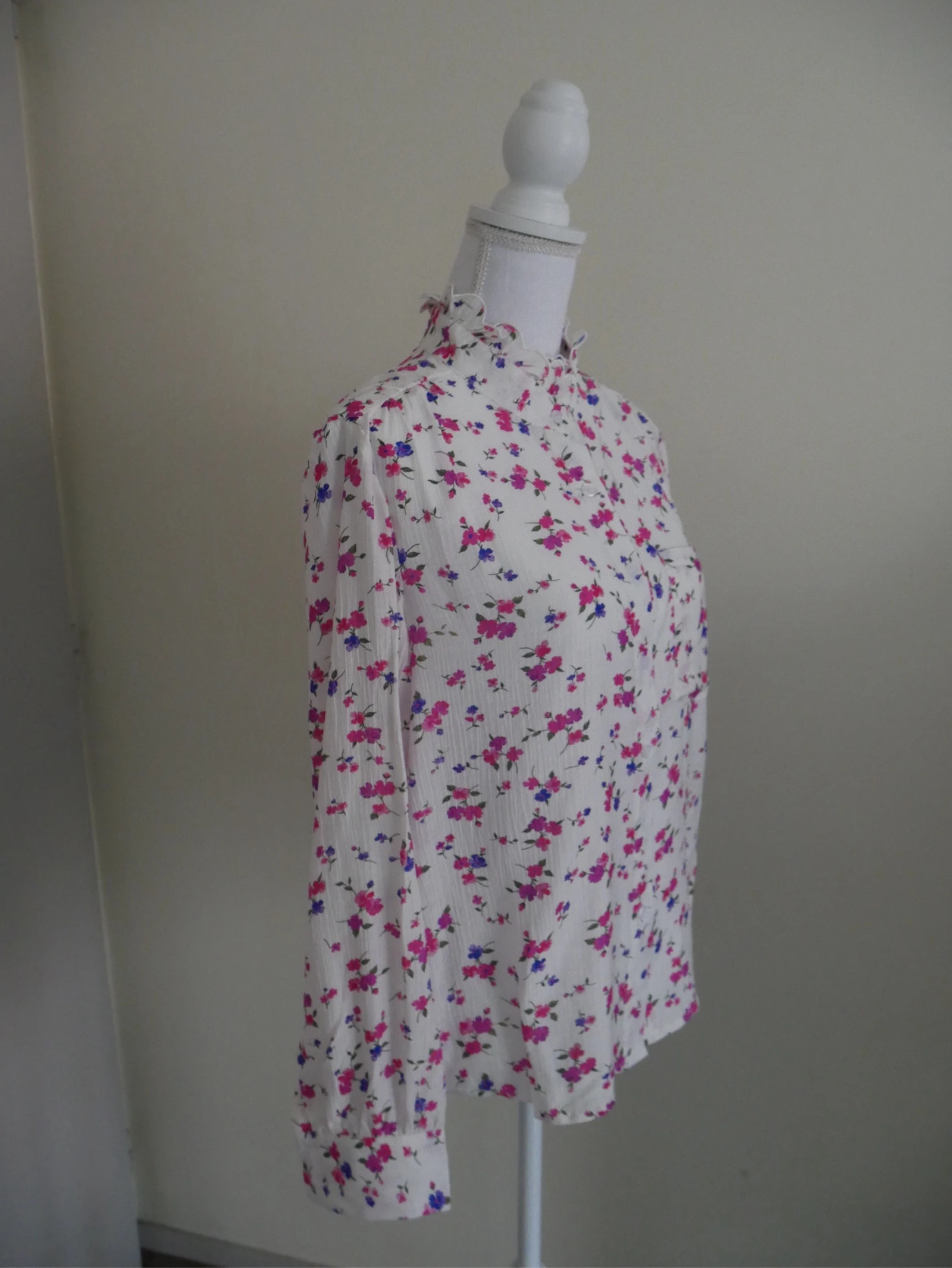 Lichte gebloemde blouse nieuw maat S – photo 5